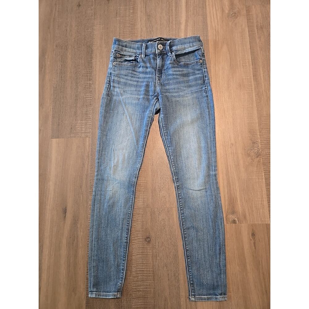 Express Jeans Women's Stretch Legging Mid Rise Size 0S